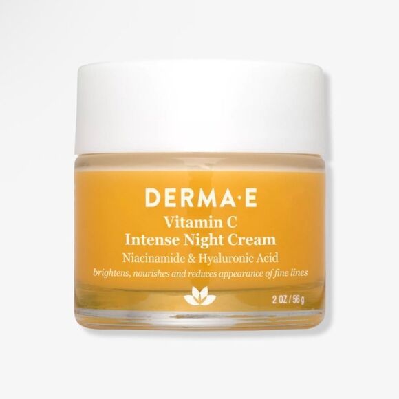 Derma-E Vitamin C Intense Night Cream, Full Size at 2 oz. New with Box! - Picture 1 of 16